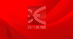 Desktop Screenshot of esproenko.com